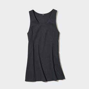 UNIQLO | NWT | Brushed Jersey U Neck Jumper Dress | Small